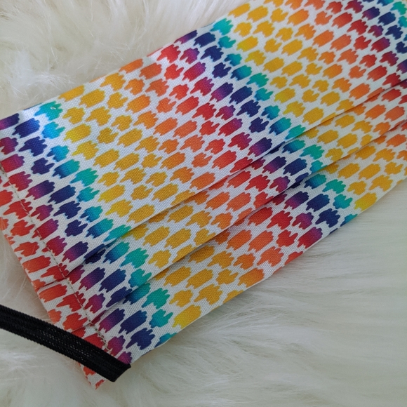 Face Mask - Rainbow Pattern - Picture 2 of 3